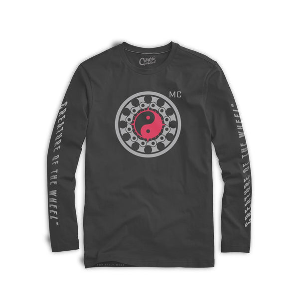 Creature of the wheel Moral Compass long sleeve t-shirt
